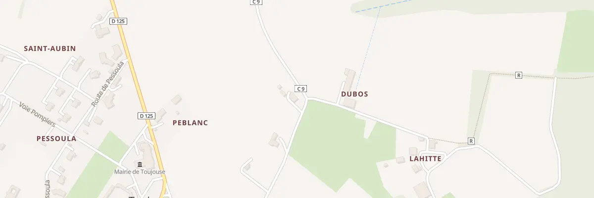 Plan du 1220 Rte de Pemarcieu à Toujouse