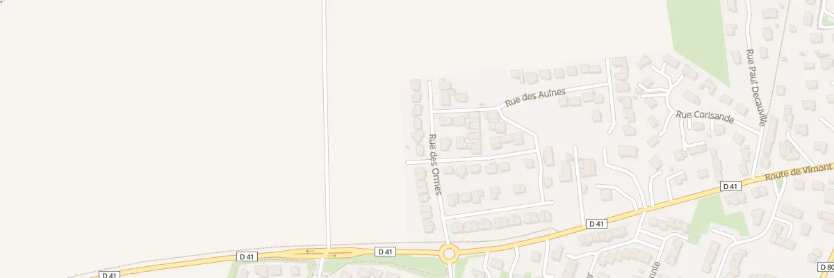 Plan du 22 Rue des Ormes à Argences