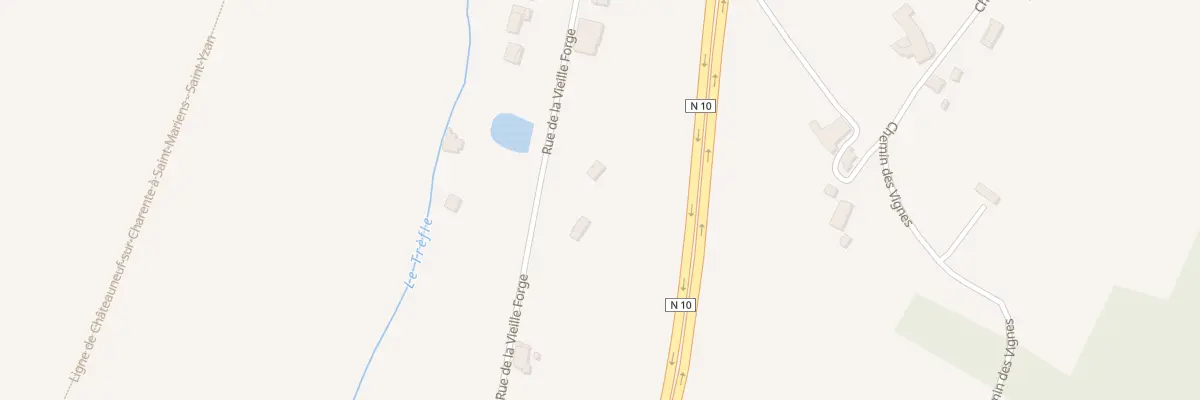 Plan du 151 Rue de la Vieille Forge à Reignac