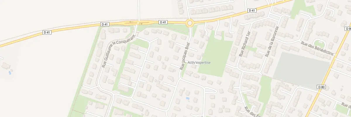 Plan du 47 Rue Jacques Brel à Argences