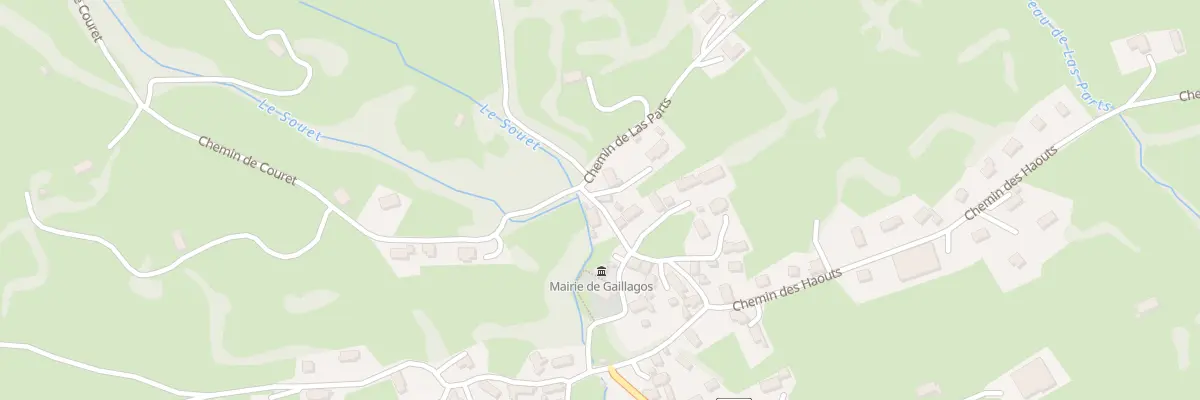 Plan du 5031 Le Village à Gaillagos