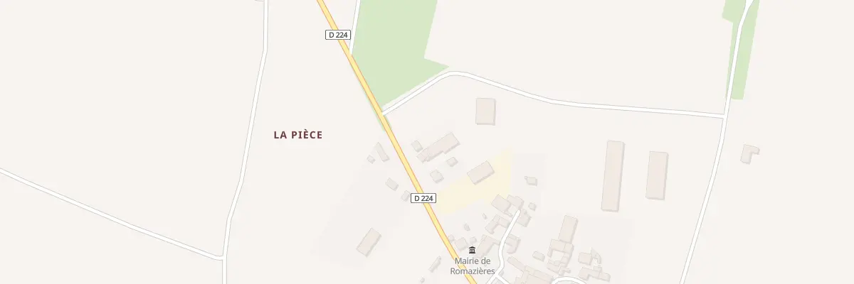 Plan du 26 Rue de la Mairie à Romazières