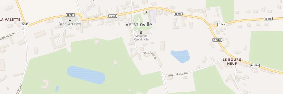 Plan du 3 Rue Neuve à Versainville