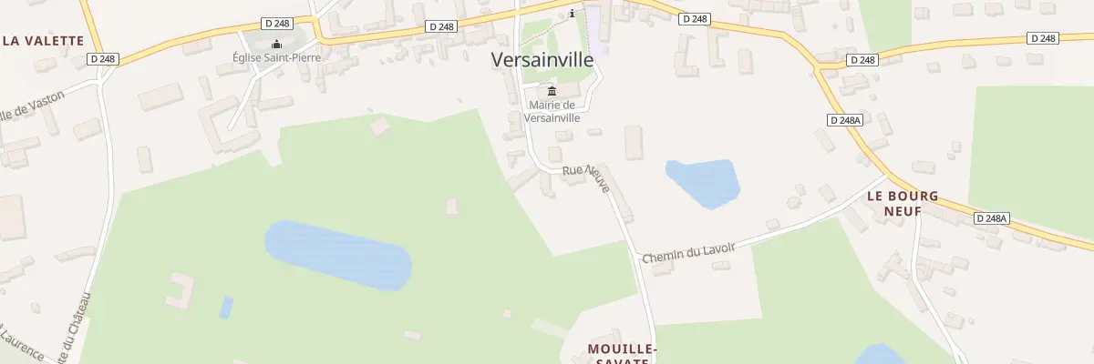 Plan du 18 Rue Neuve à Versainville