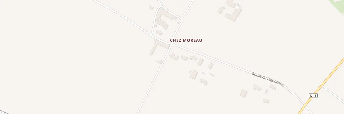 Plan du 8 Rte du Pigeonnier à Mainxe-Gondeville