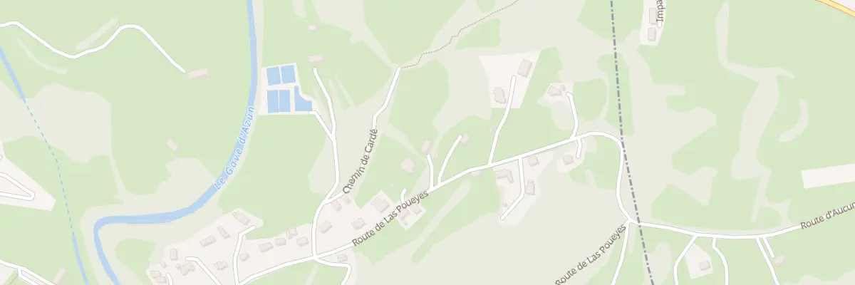 Plan du 26 Rte de Las Poueyes à Aucun