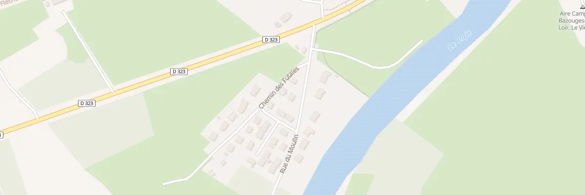 Plan du 3 All du Moulin à Bazouges Cré sur Loir