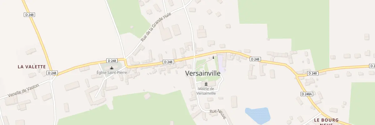 Plan du 2 Rue Neuve à Versainville