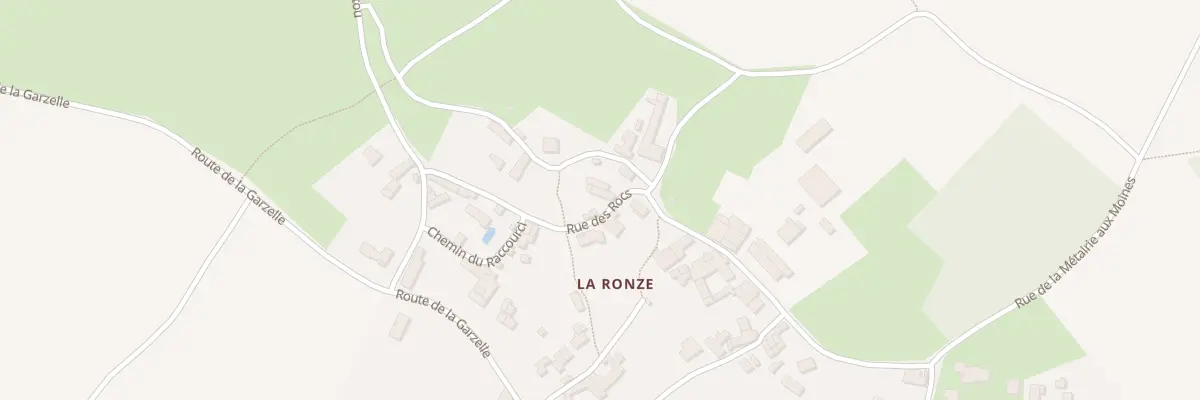Plan du 4 Rue des Rocs La Ronze à Celles-sur-Belle
