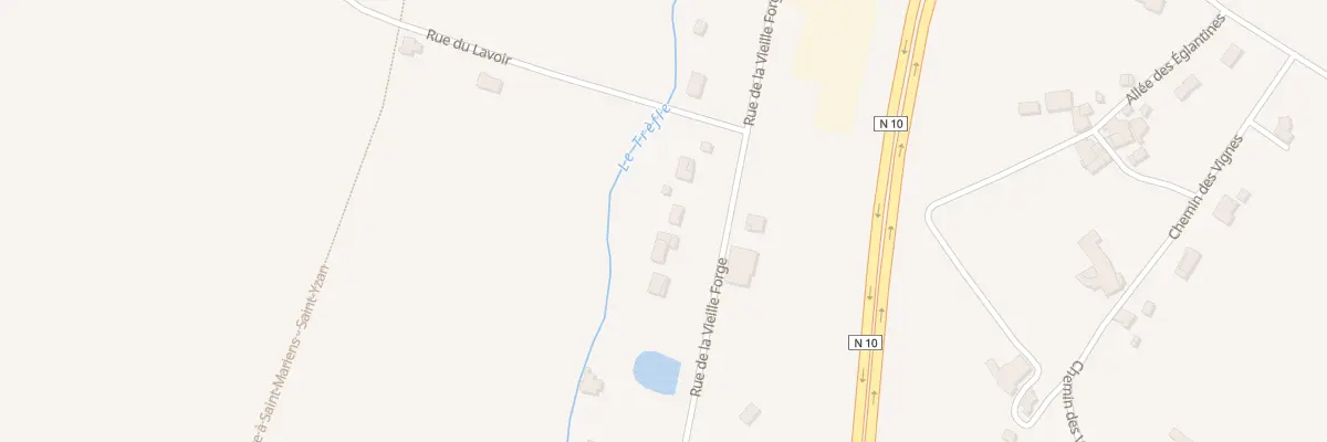 Plan du 140 Rue de la Vieille Forge à Reignac
