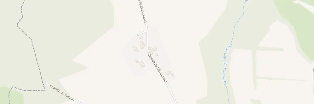 Plan du 830 Che de Moncaubet à Simacourbe