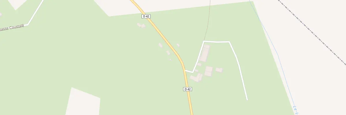 Plan du 205 Rte de Garlin à Sedzère