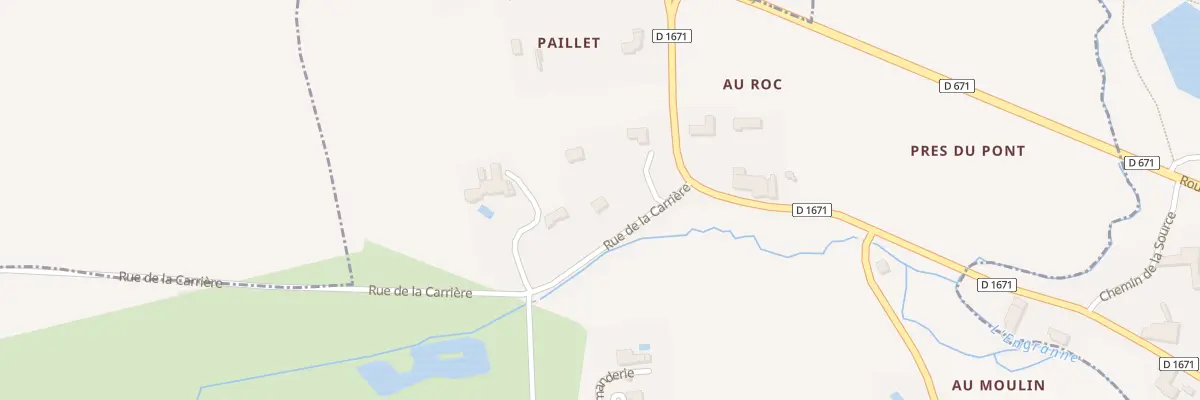 Plan du 3 Paillet à Porte-de-Benauge