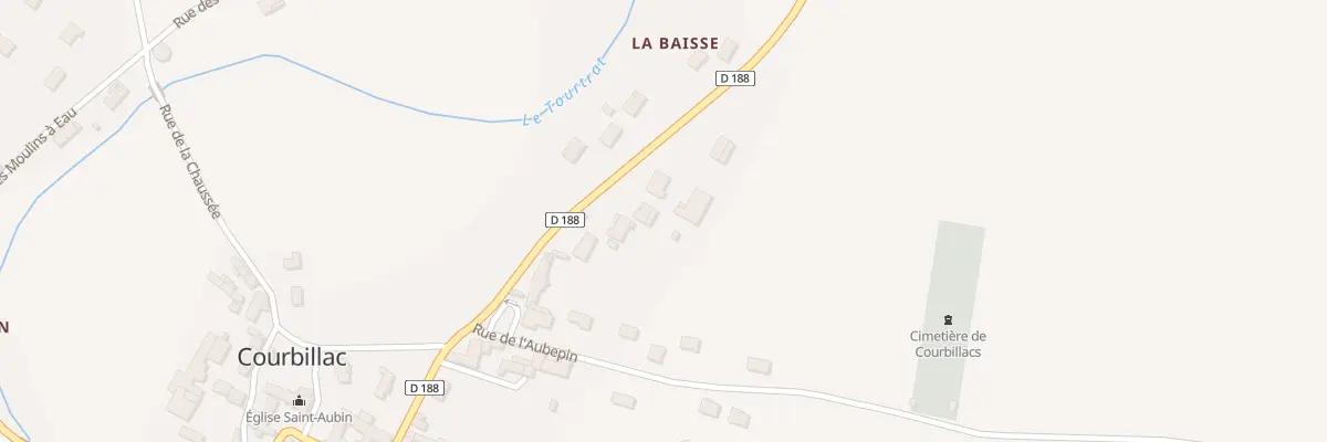 Plan du 18 Grand Rue à Courbillac