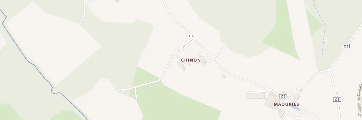 Plan du 5056 Chinon à Labarthète