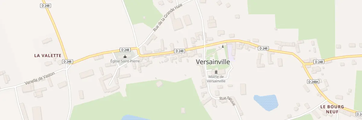Plan du 7 Rue de la Libération à Versainville
