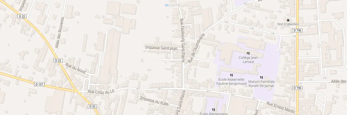 Plan du 10 Imp Saint-pierre à Jarnac