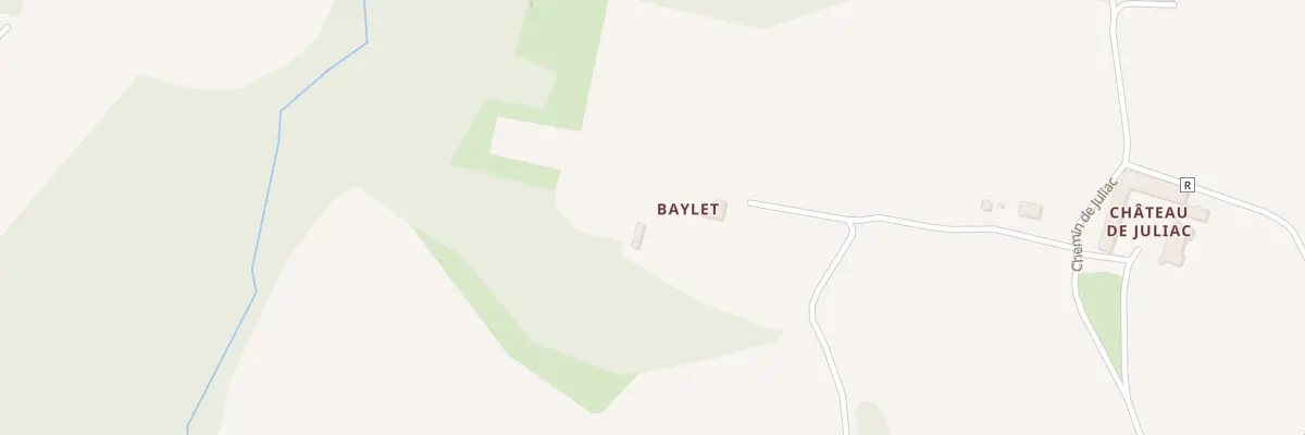 Plan du 410 Che de Juliac à Betbezer-d’Armagnac