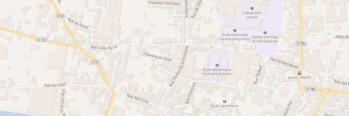 Plan du 4 Imp du Puits à Jarnac