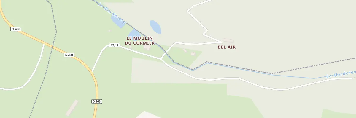 Plan du 7 L’Abbaye à Averton