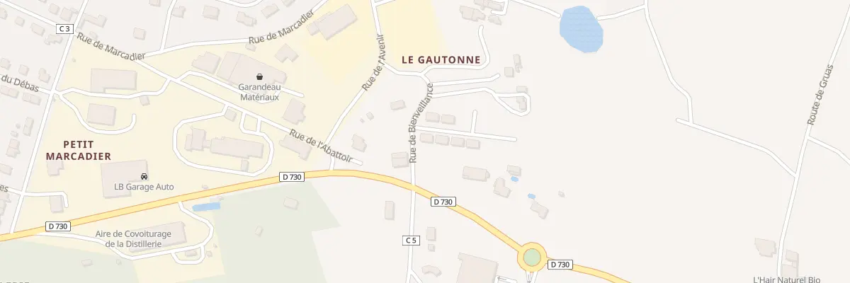 Plan du 5B Rue de Bienveillance à Montguyon
