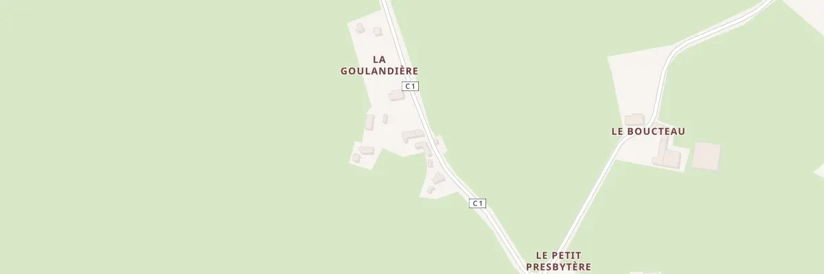 Plan du 5159 La Goulandiere à Parennes