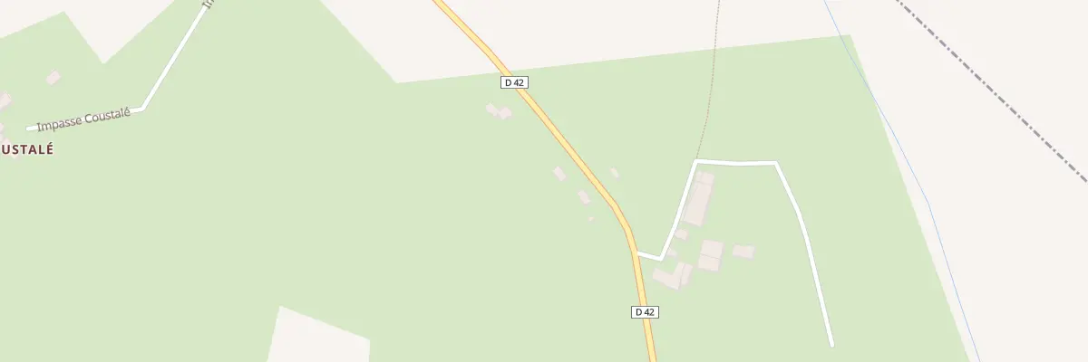 Plan du 207 Rte de Garlin à Sedzère
