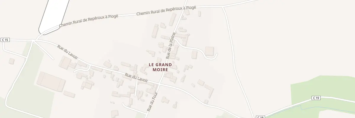 Plan du 8 Rue de la Plaine à Airvault