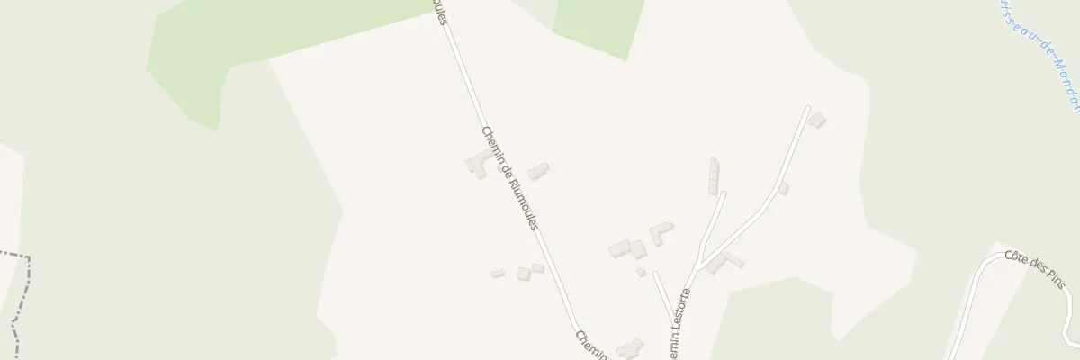 Plan du 5043 Che de Riumoules à Gerderest