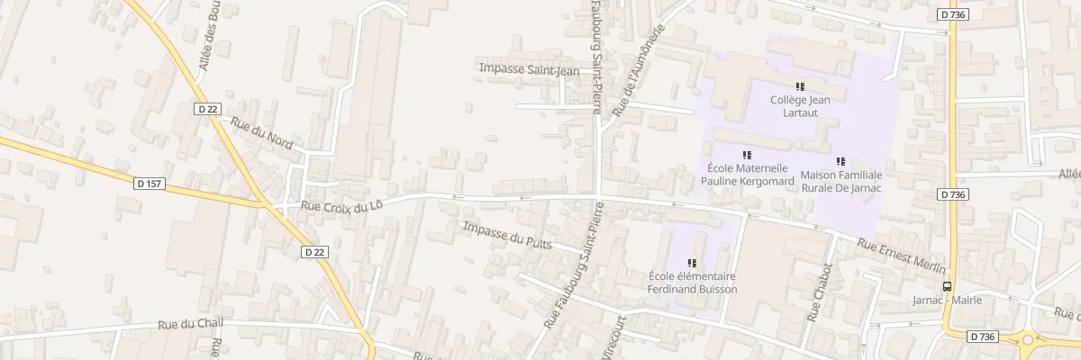 Plan du 4B Rue Croix du Lô à Jarnac