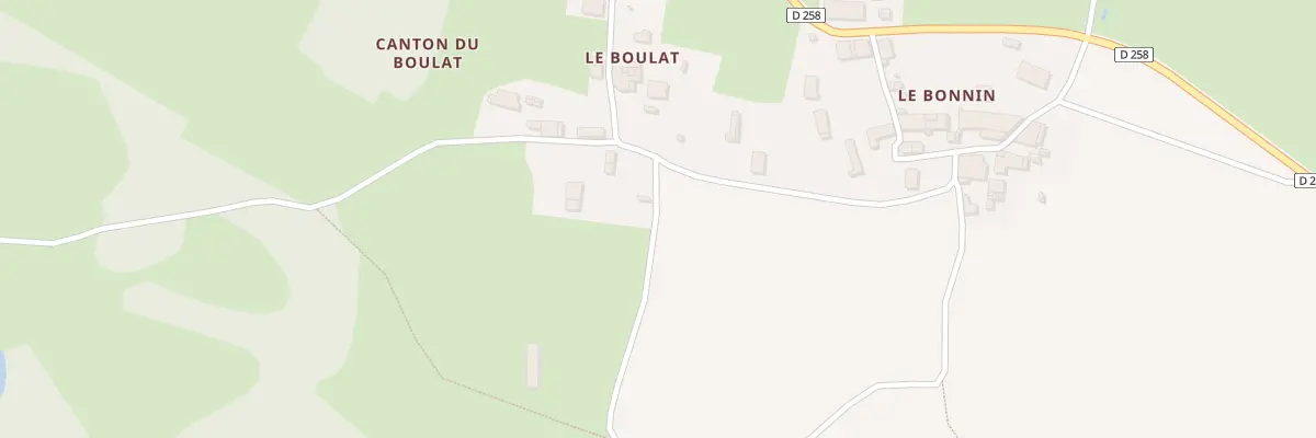 Plan du 5 Le Boulat à Clérac