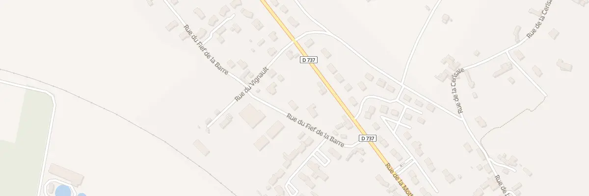 Plan du 16 Rue du Fief de la Barre à Nanteuil