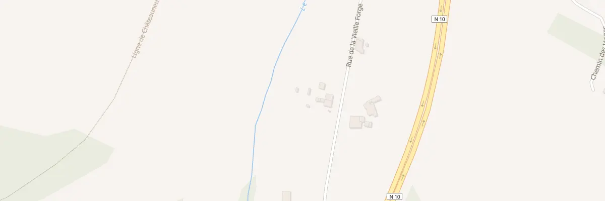Plan du 158 Rue de la Vieille Forge à Reignac