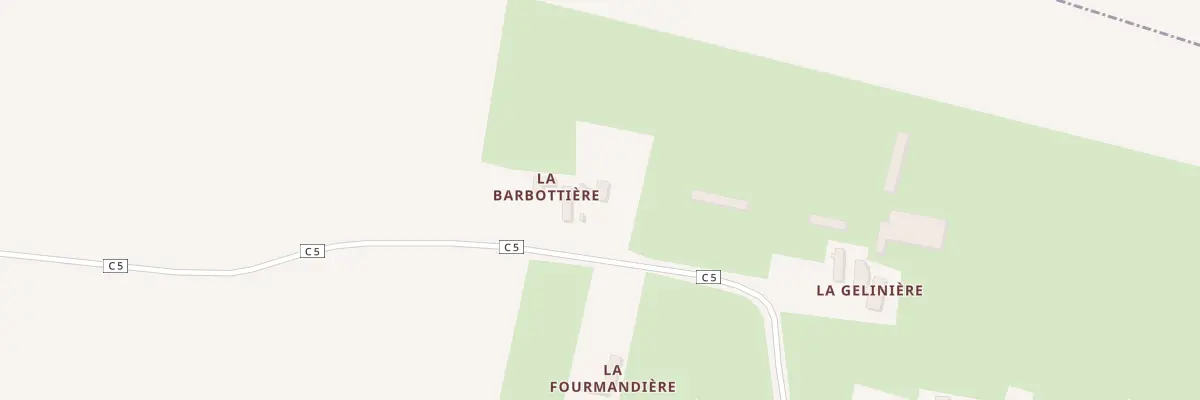 Plan du 5109 La Barbottiere à Tassé