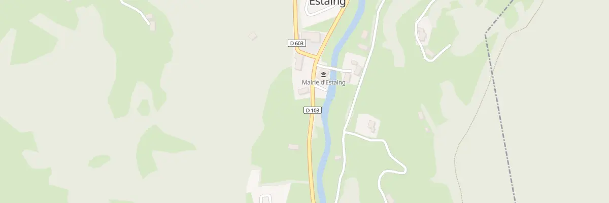 Plan du 4 Rte du Lac à Estaing
