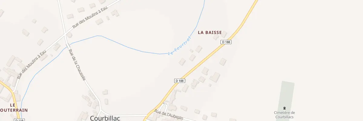 Plan du 11 Grand Rue à Courbillac