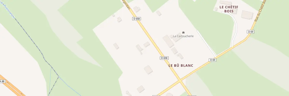 Plan du 44 Rte d’Argentan à La Hoguette