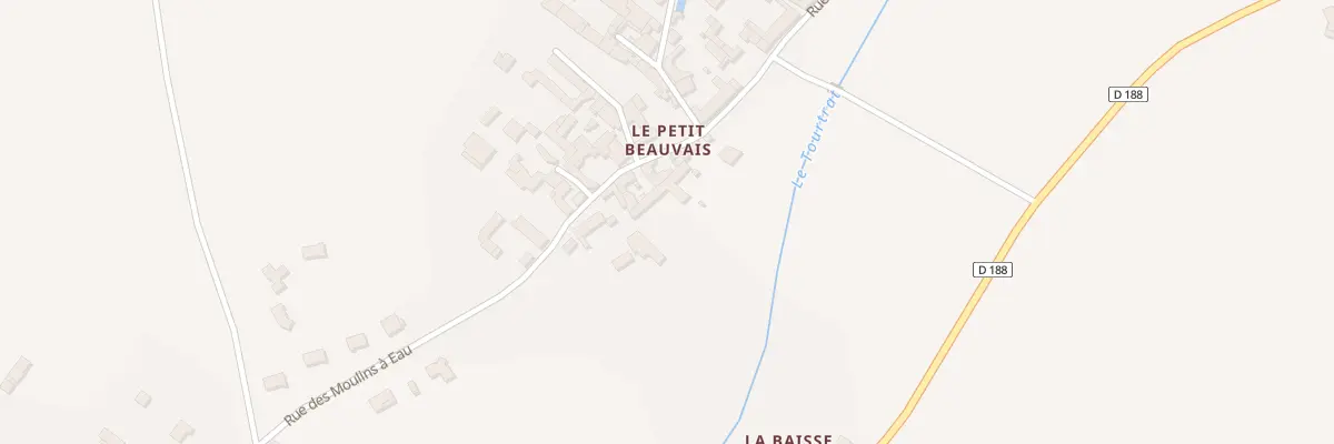 Plan du 1 Imp de la Grosse Pierre à Courbillac