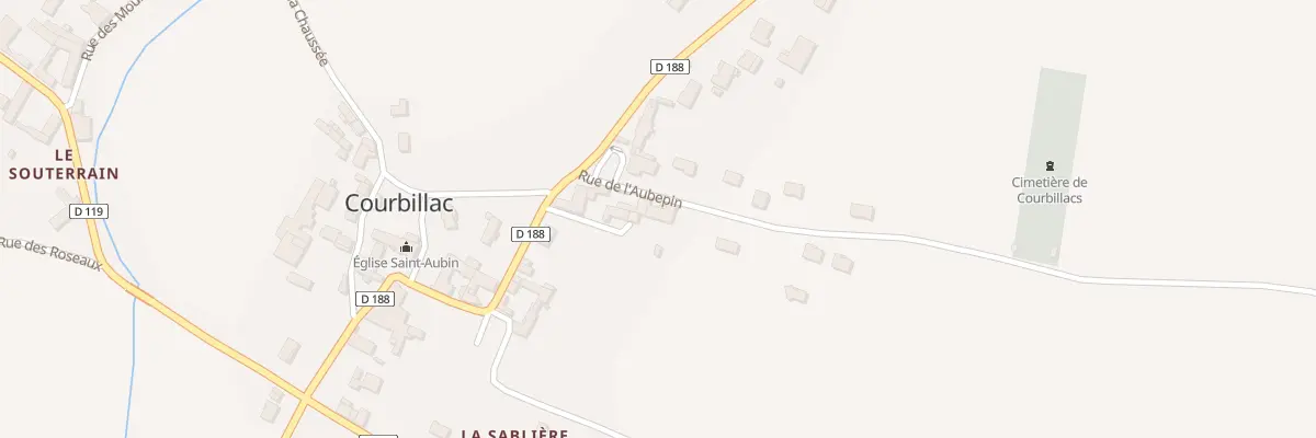 Plan du 3 Imp de l’Ecole de Garcons à Courbillac
