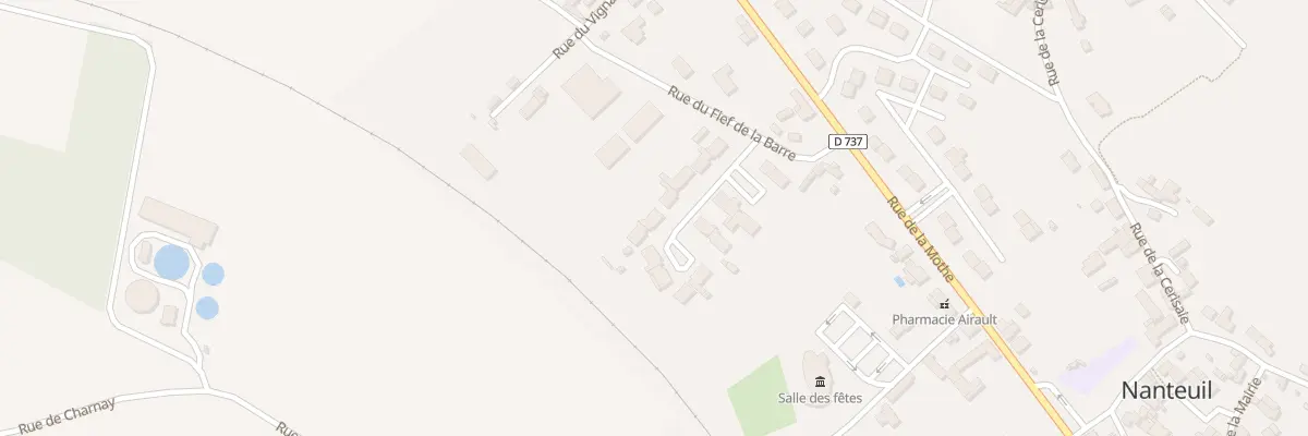 Plan du 12 Cite du Pinson à Nanteuil