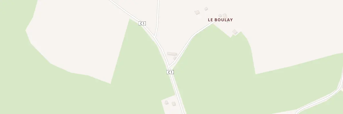 Plan du 1 Le Pont de la Goulandiere à Parennes