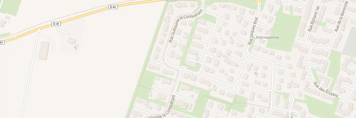 Plan du 28 Rue Guillaume le Conquérant à Argences