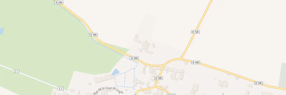Plan du 3 Rue du Lavoir à Paizay-le-Chapt