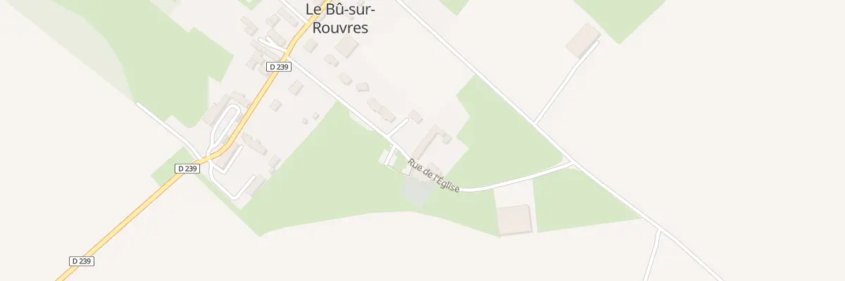 Plan du 5018 L’Eglise au Bû-sur-Rouvres