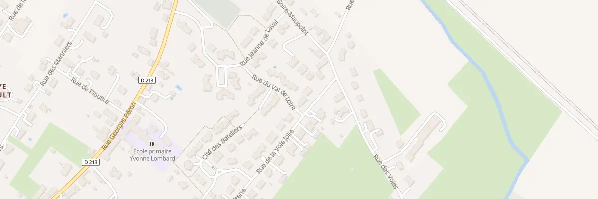 Plan du 17 Rue de la Voie Jolie à Saint-Clément-des-Levées