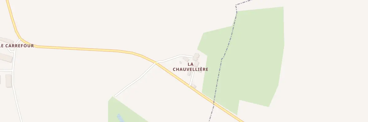Plan du 5021 La Chauvelliere à Rouessé-Vassé