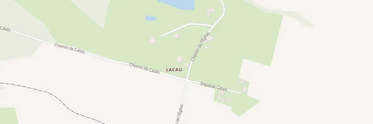 Plan du 5019 Lacau à Vialer