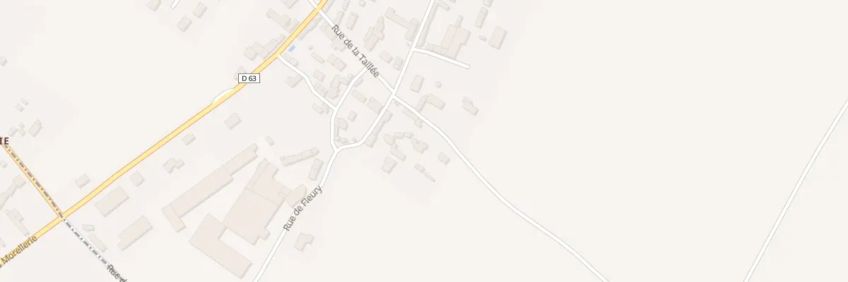 Plan du 12 Rue de la Taillee à Louzy
