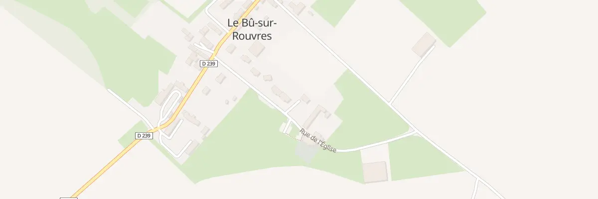 Plan du 11B L’Eglise au Bû-sur-Rouvres