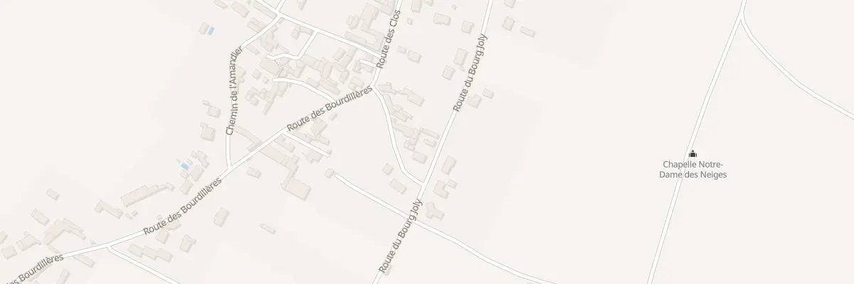 Plan du 30 Rte du Bourg Joly à Saint-Martin-de-Sanzay